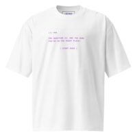 T-shirt oversize Mono