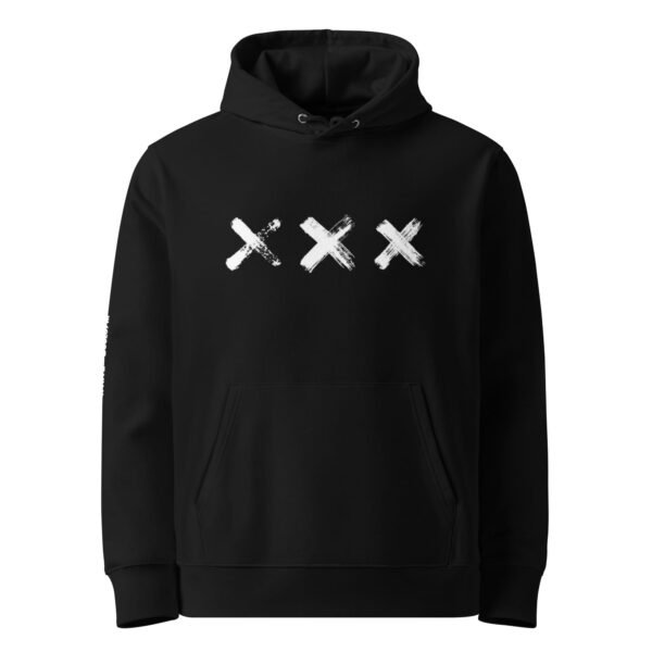unisex-essential-eco-hoodie-black-front-67ba1d09aea4b.jpg CM_V1.3 Hoodie Vector Xy